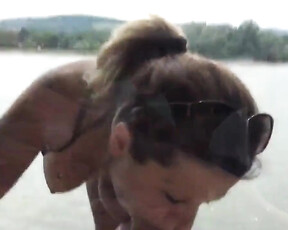 Analsex im Freien am See